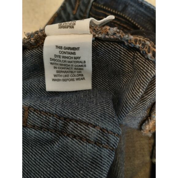 Free People Women's Blue Striped Short Shorts Size 26/US 2 Distressed - Picture 6 of 13